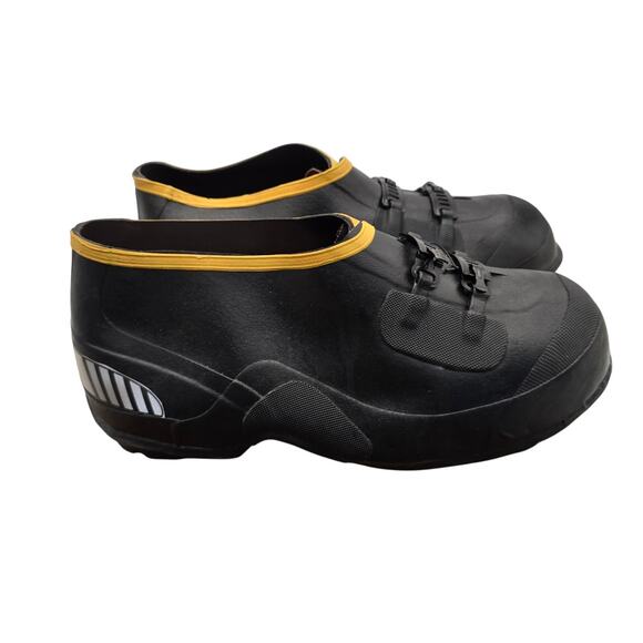 LaCrosse ATS 5" Tungsten Carbide Stud 2 Buckle Overshoe Mens 12 Black Waterproof - Picture 2 of 15